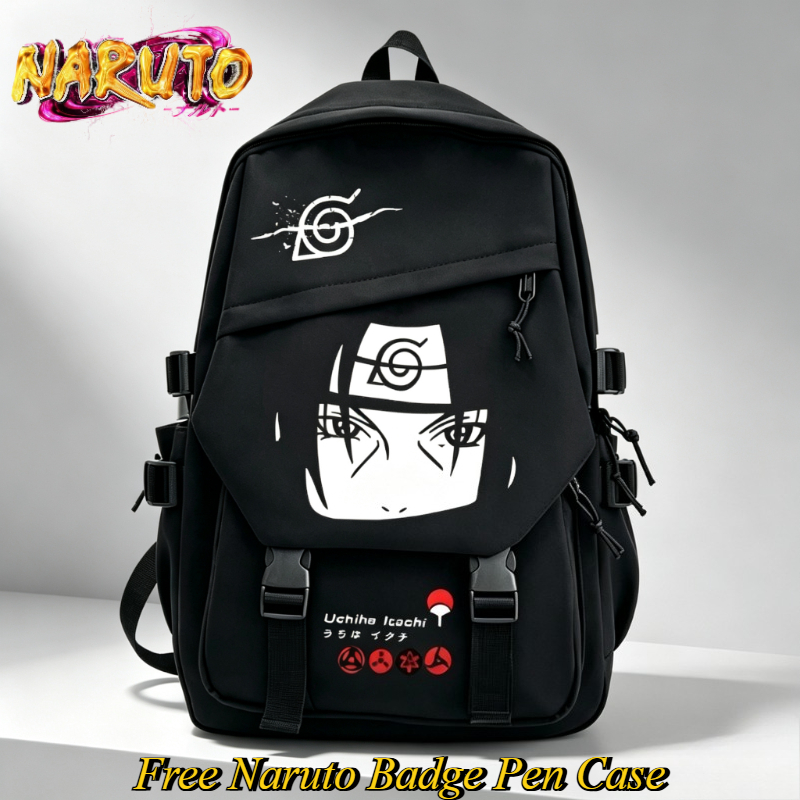 Travel Accessories For Japan - NARUTO Cartoon Backpack Two-dimensional Student School