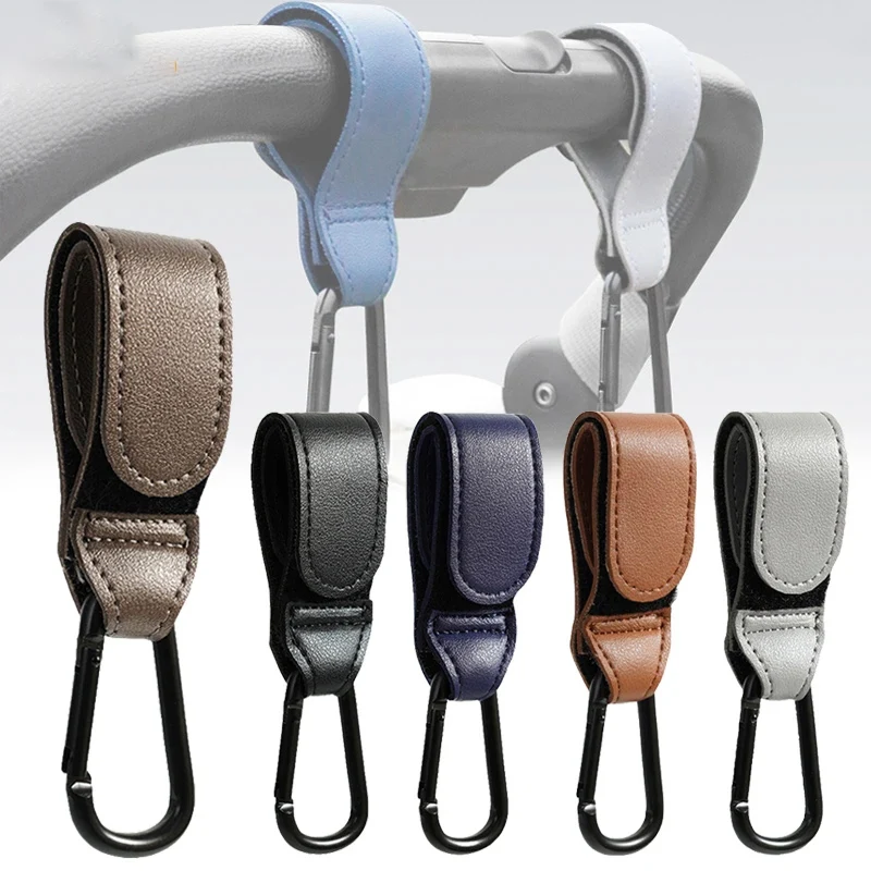 Baby Stroller Hook Fashion PU  - Travel Accessories For Baby 评论和价格