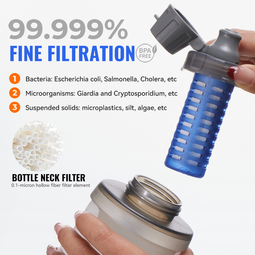 WRELS Soft Water Bottle with F - Water Bottle Collapsible 评论和价格