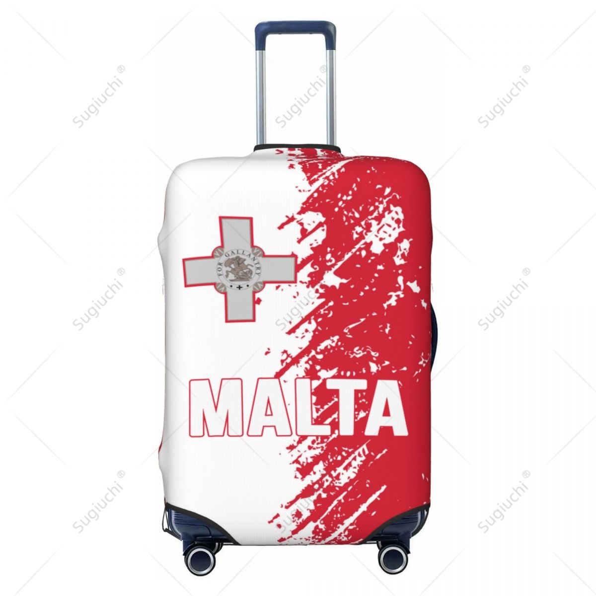 Malta Flag Luggage Cover Suitc - Travel Accessories Malta 评论和价格
