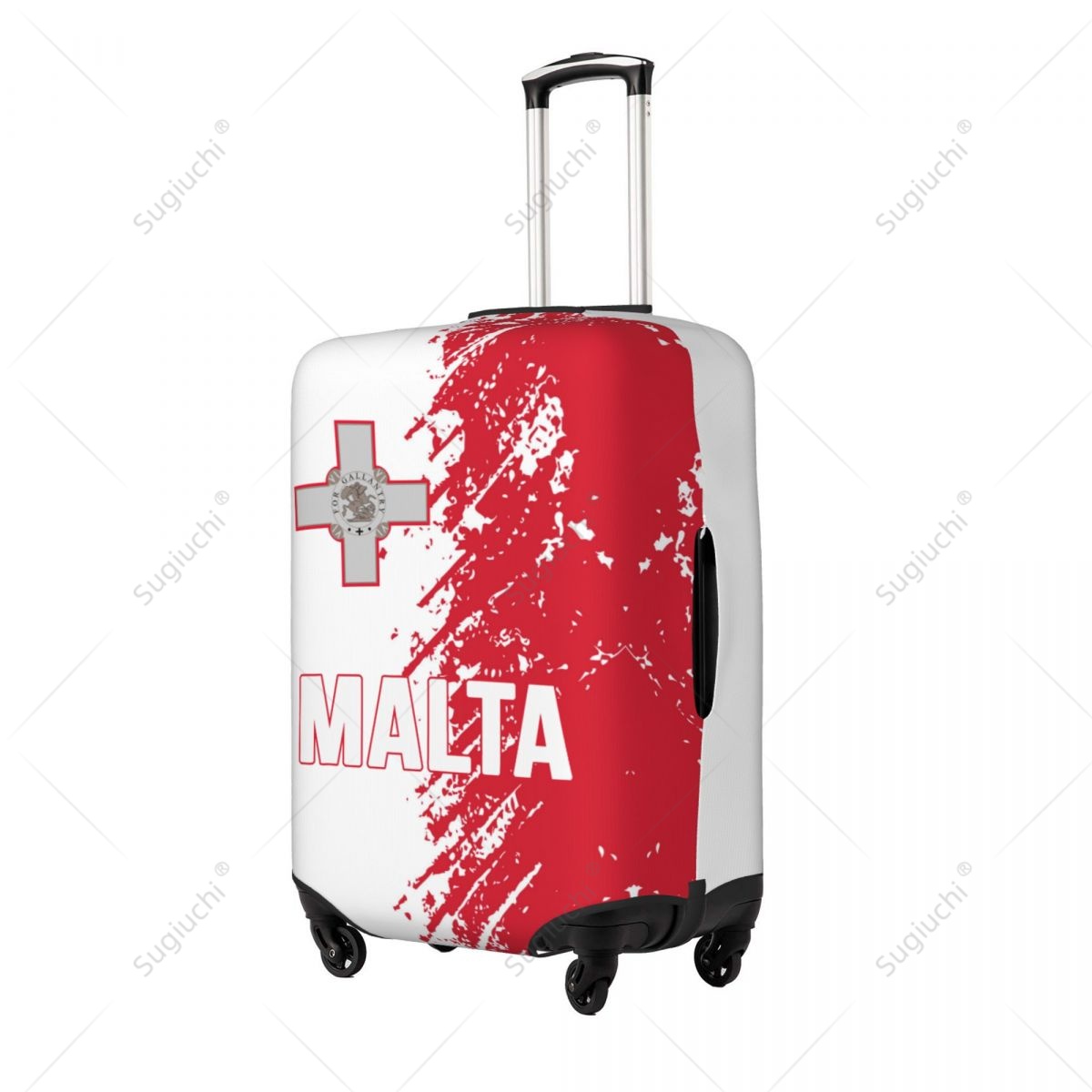 Malta Flag Luggage Cover Suitc - Travel Accessories Malta 评论和价格
