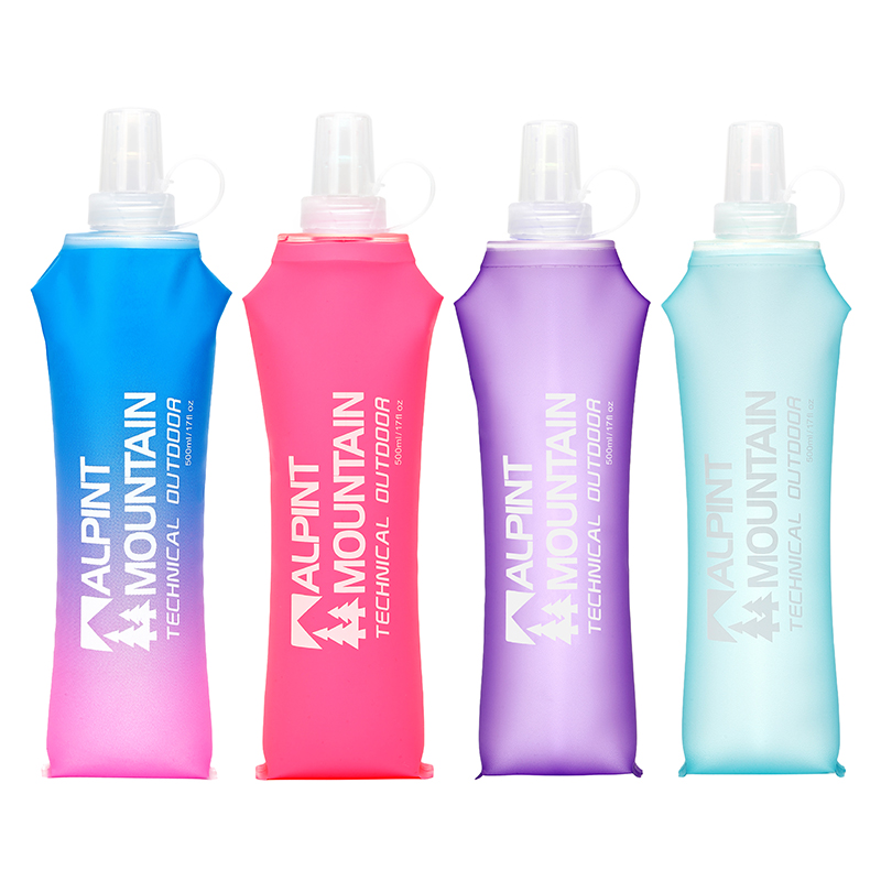 500ml Foldable Leak-Proof Soft - Water Bottle Collapsible 评论和价格