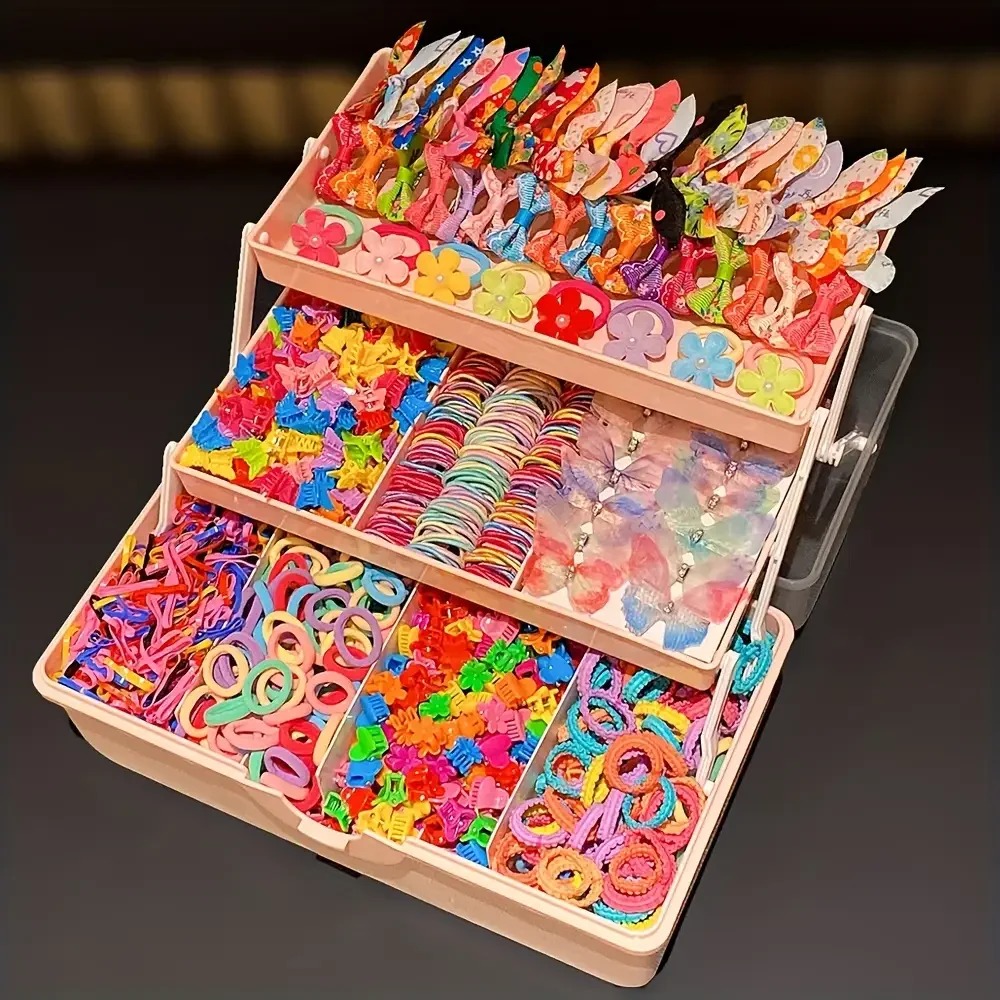 555 Pieces Suitable for Girls’ - Travel Accessories Kit 评论和价格