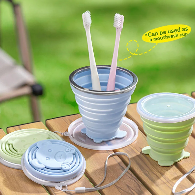 Portable Foldable Silicone Cup - Water Bottle Collapsible 评论和价格