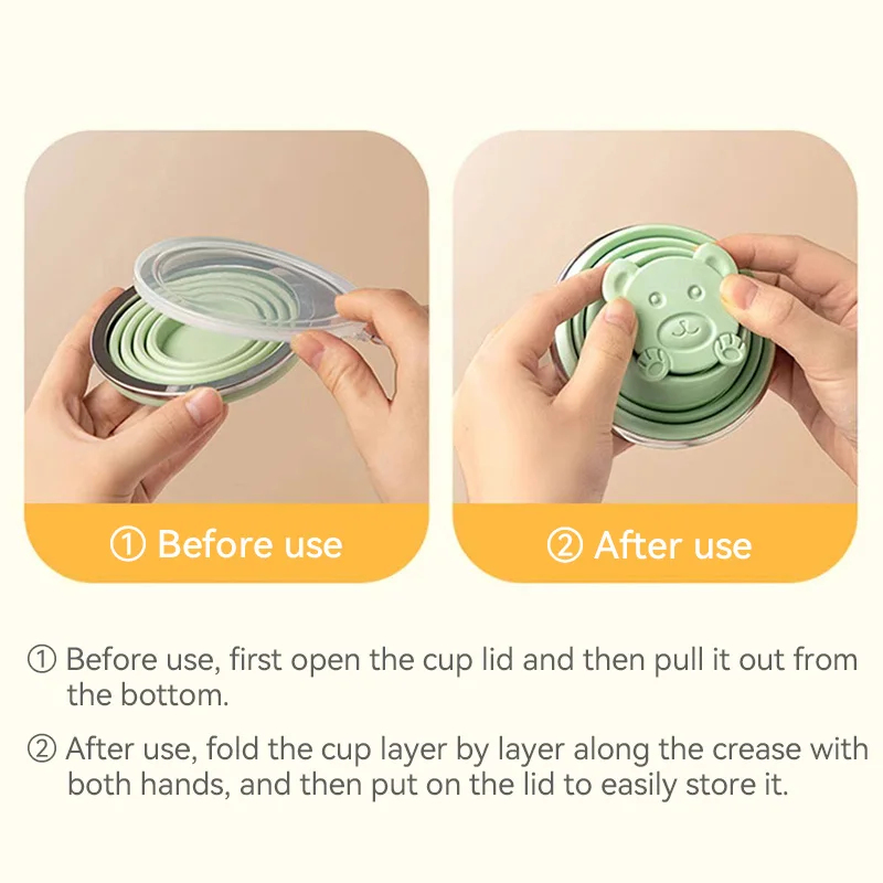 Portable Foldable Silicone Cup - Water Bottle Collapsible 评论和价格