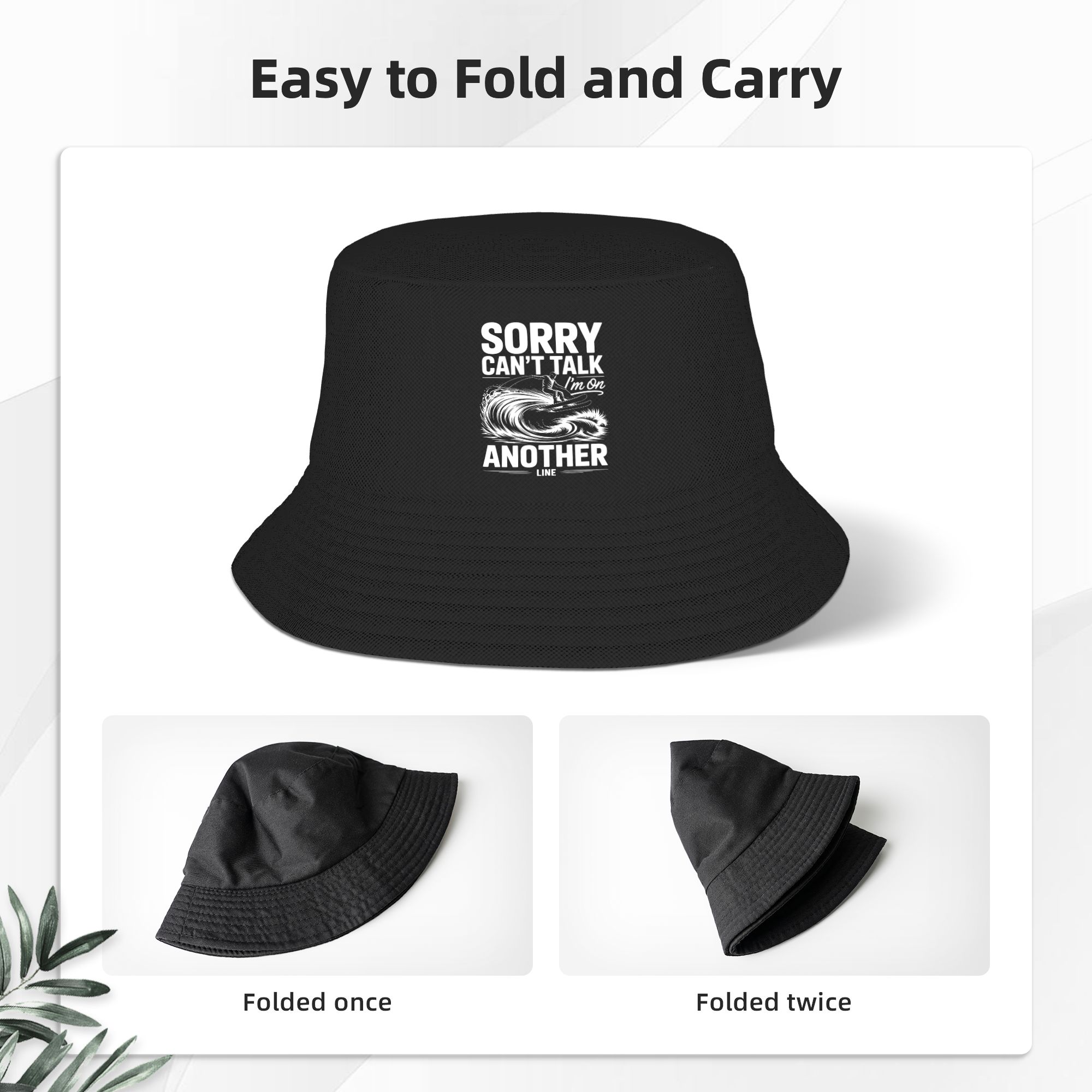 Girls Cute Bucket Hats  Sorry  - Travel Accessories Online 评论和价格