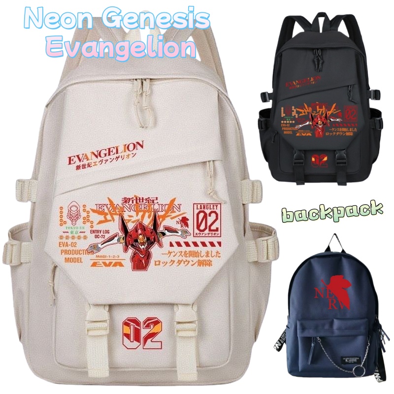 Neon Genesis Evangelion Backpa - Travel Accessories Cute 评论和价格