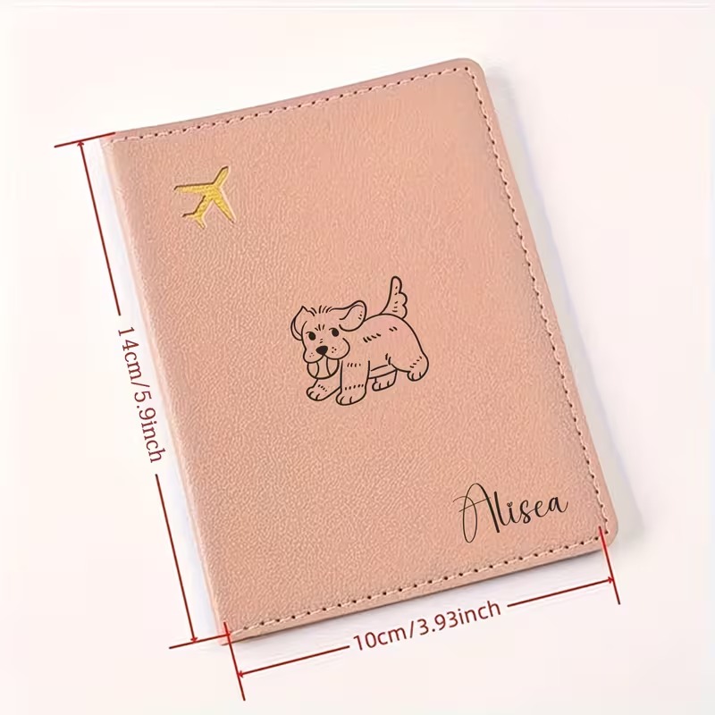 Custom Passport Cover with a C - Travel Accessories For Dogs 评论和价格