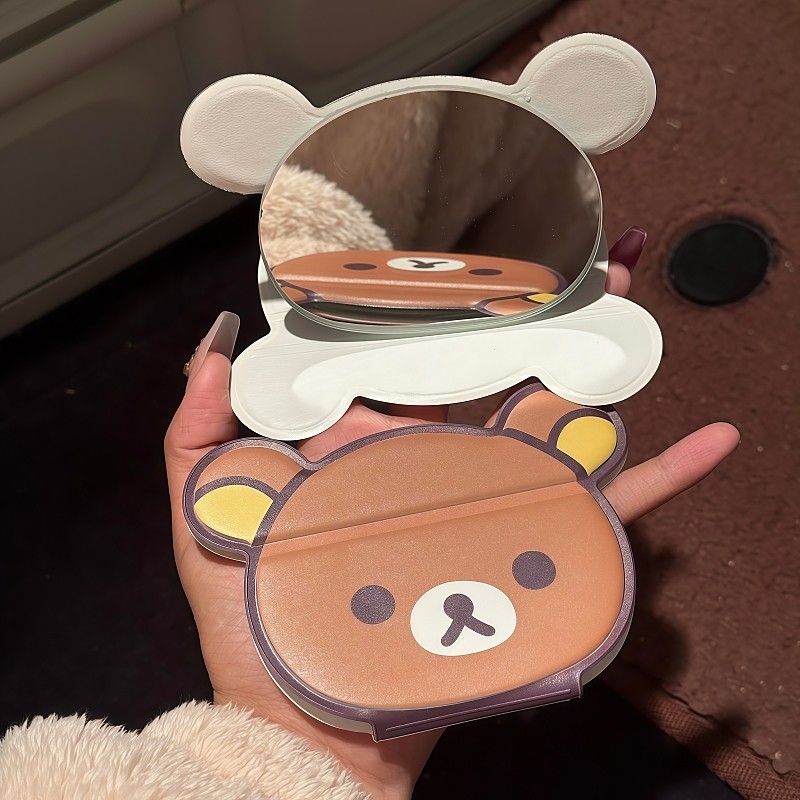 Rilakkuma Folding Makeup Mirro - Travel Accessories Cute 评论和价格