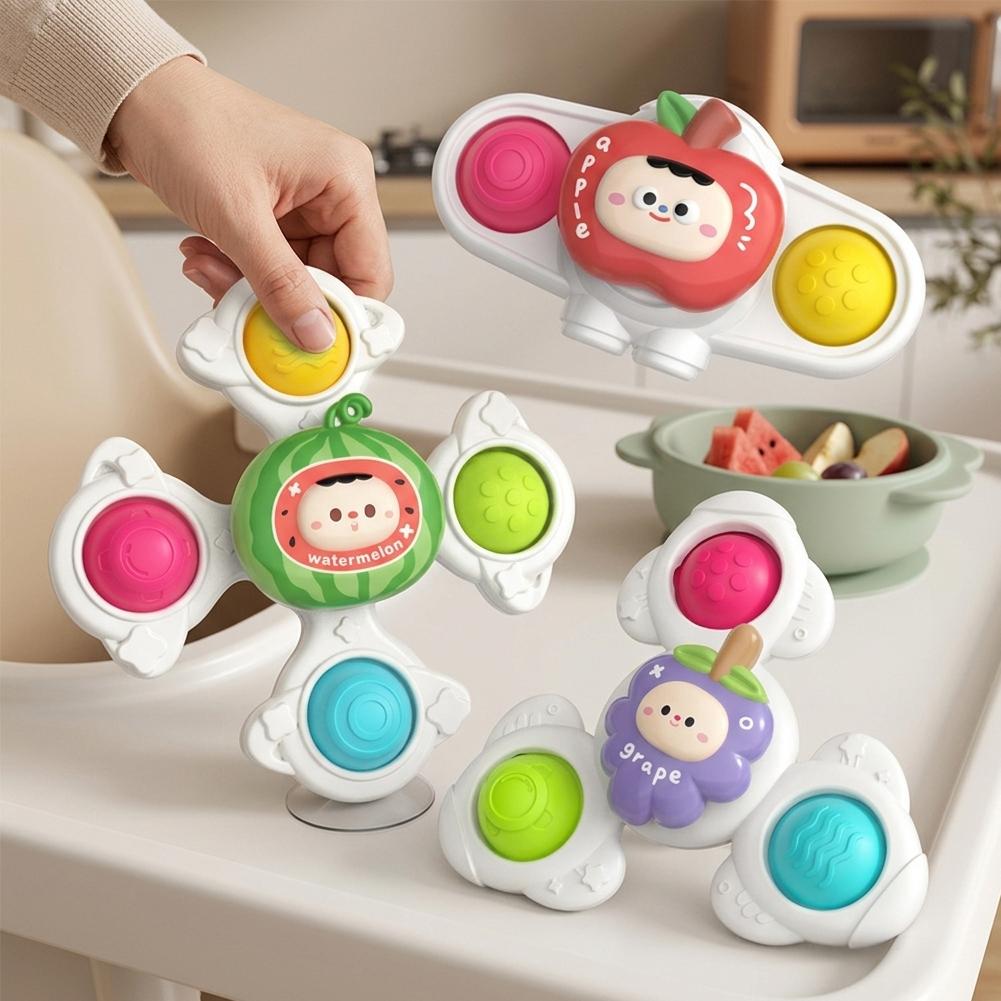 3Pcs Baby Sucker Fidget Spinni - Travel Accessories For Baby 评论和价格
