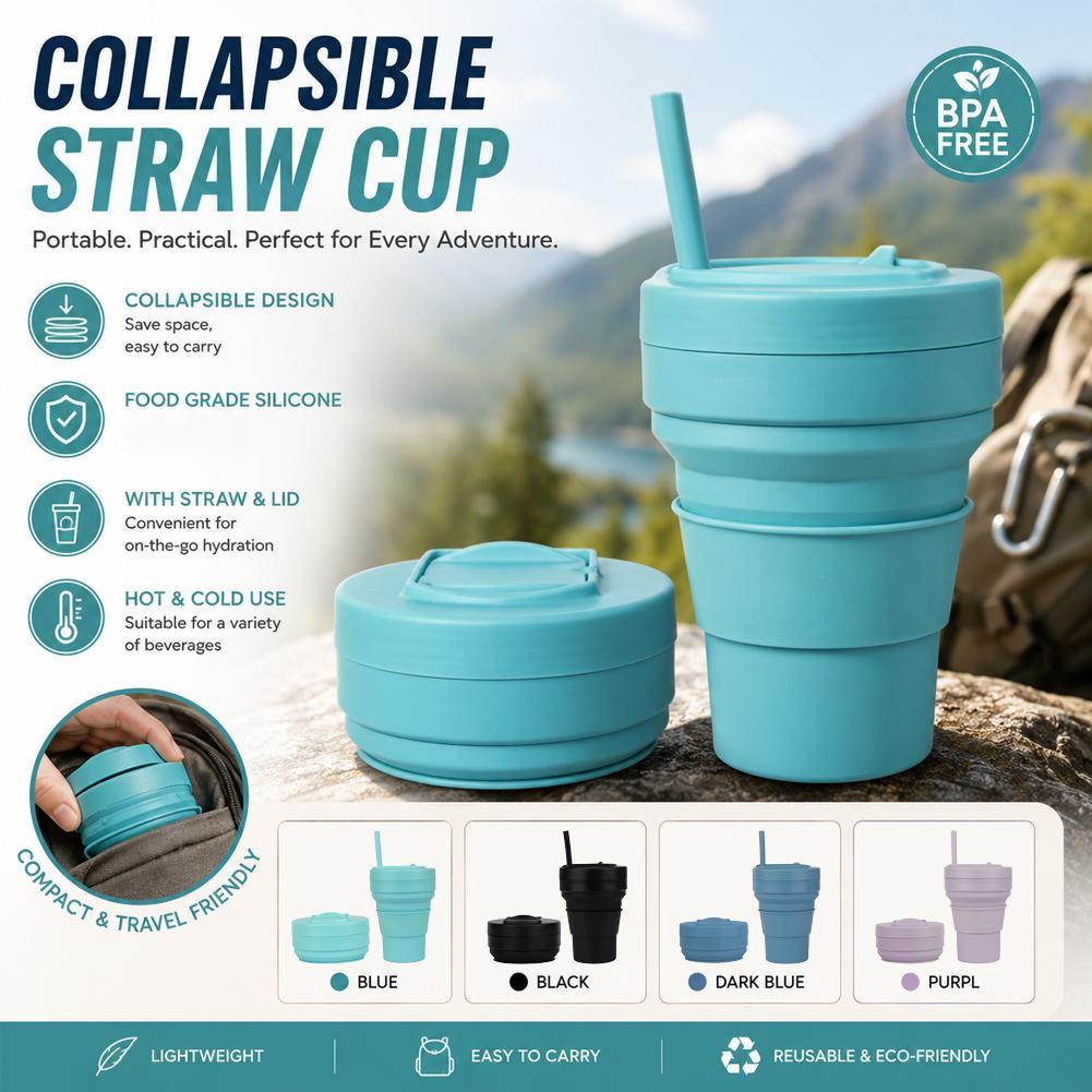 Collapsible Silicone Coffee Cu - Water Bottle Collapsible 评论和价格