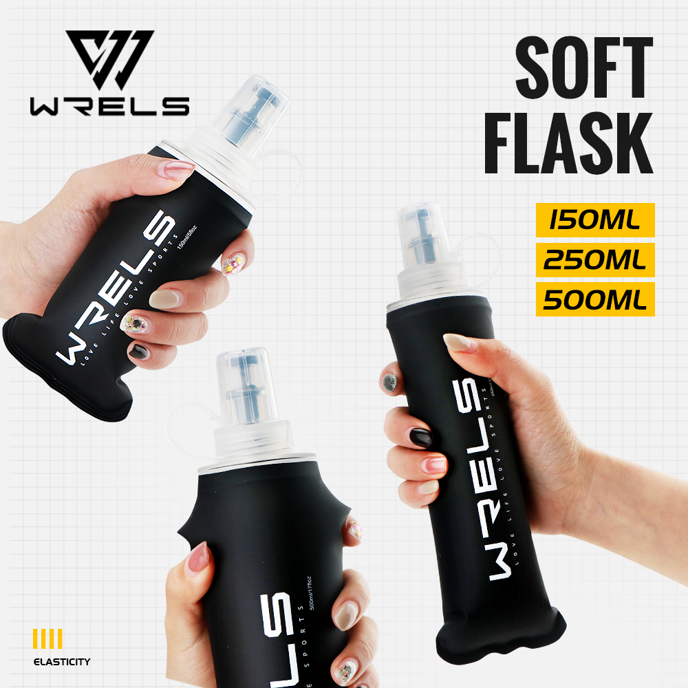 WRELS Soft Flask TPU Ultraligh - Water Bottle Collapsible 评论和价格