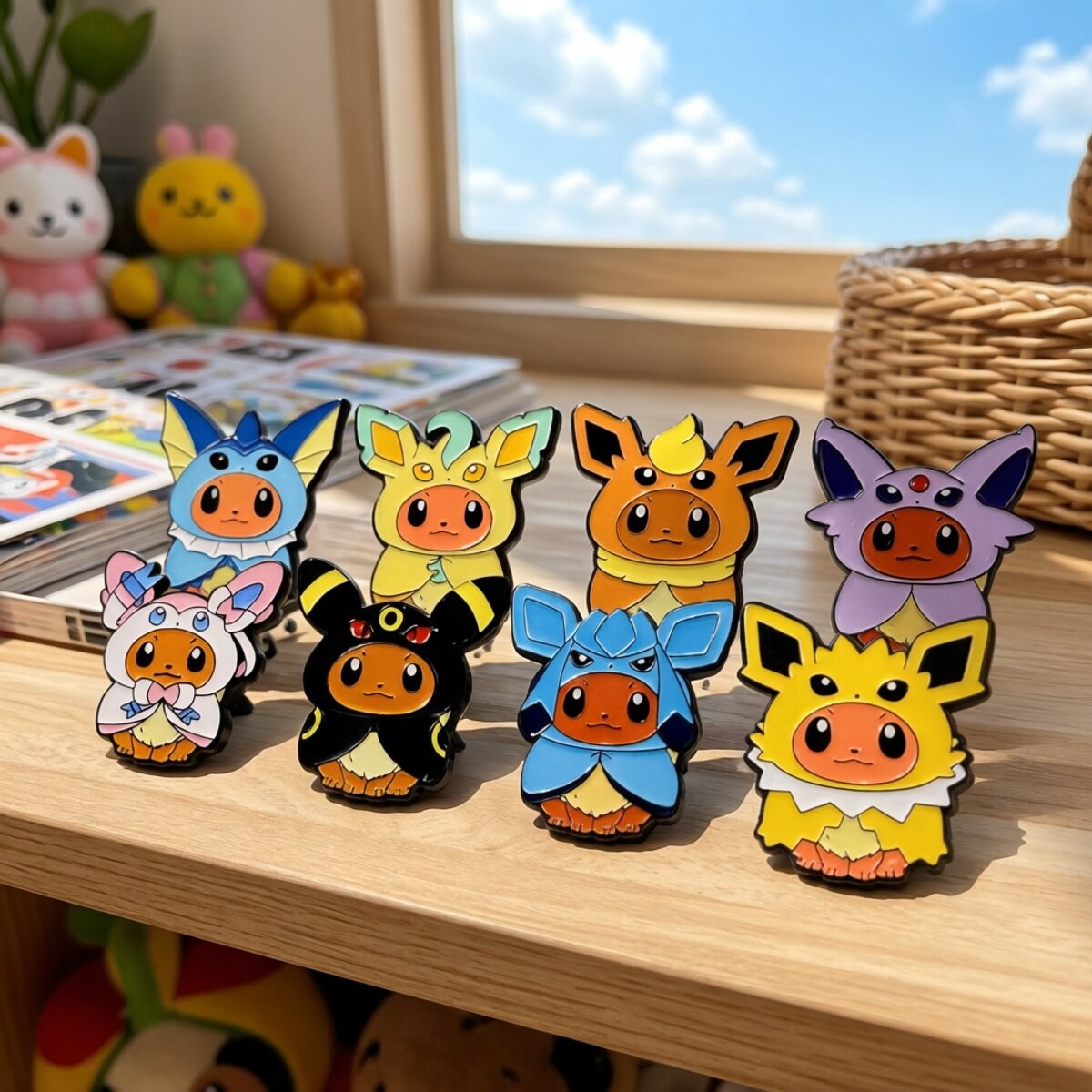 Kawaii Pokemon Anime Eevee Cos - Travel Accessories For Japan 评论和价格
