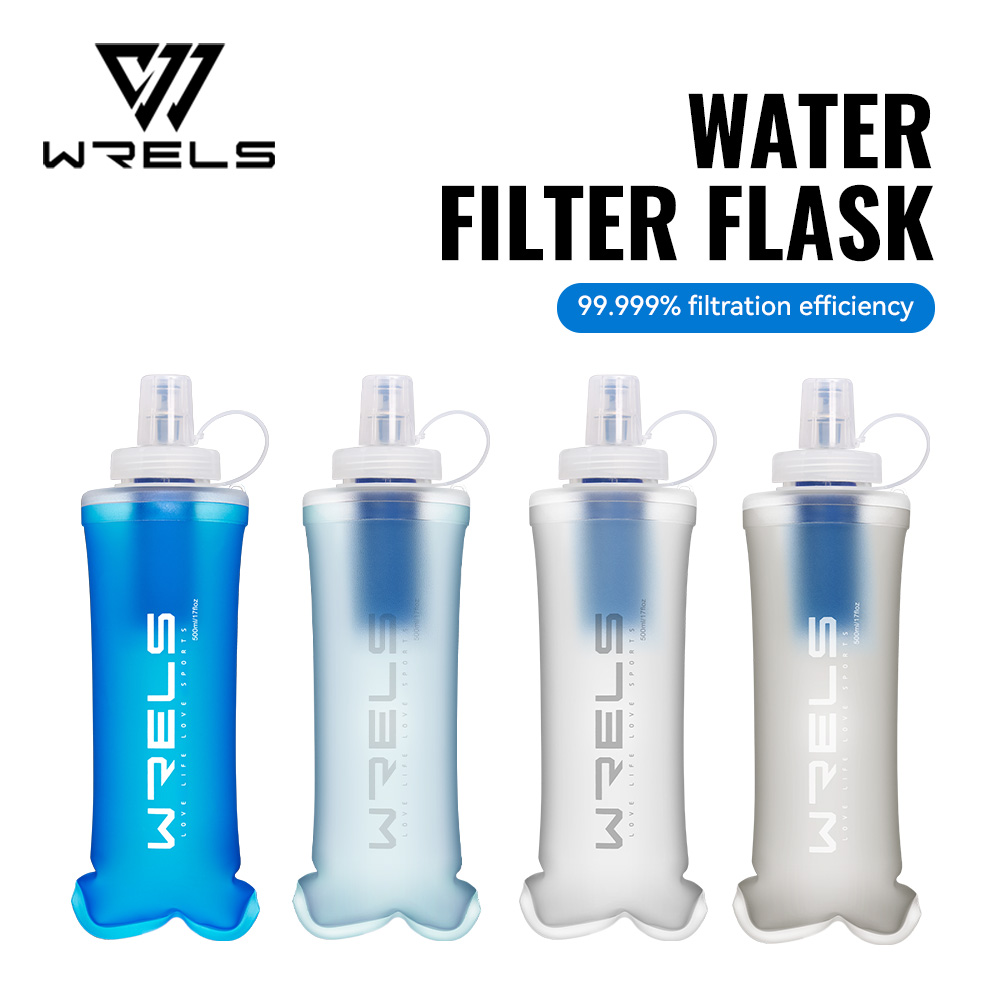 WRELS Water Filter Bottle Coll - Water Bottle Collapsible 评论和价格