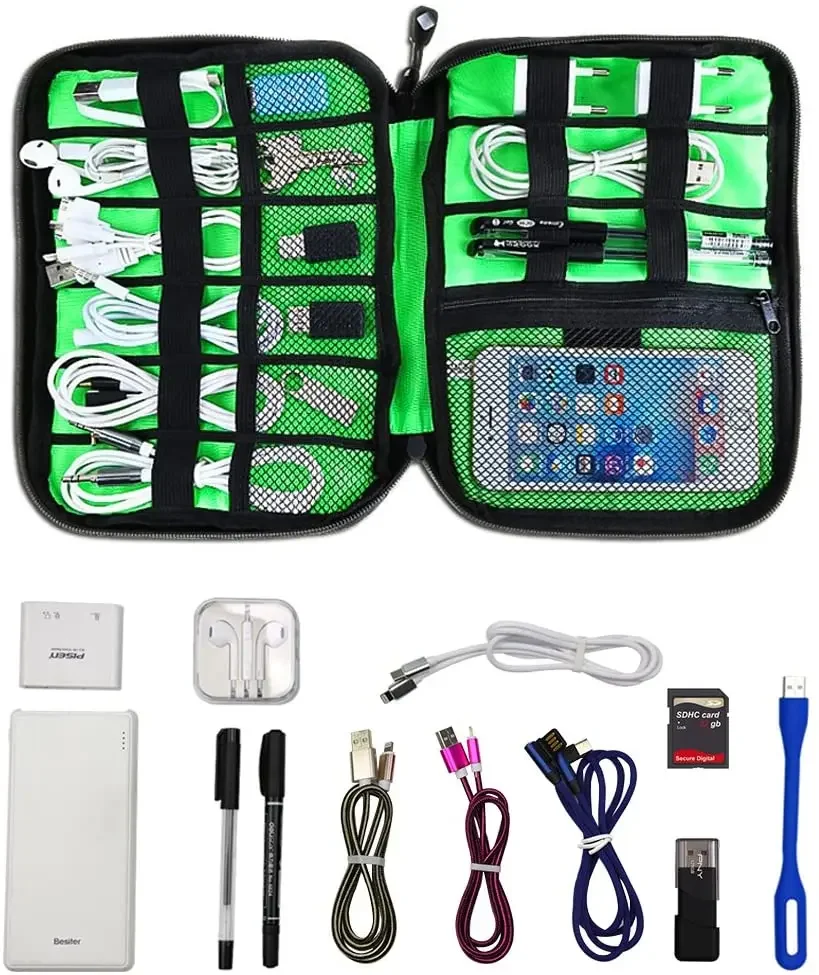 Cable Organizer Storage Bags S - Travel Accessories Kit 评论和价格