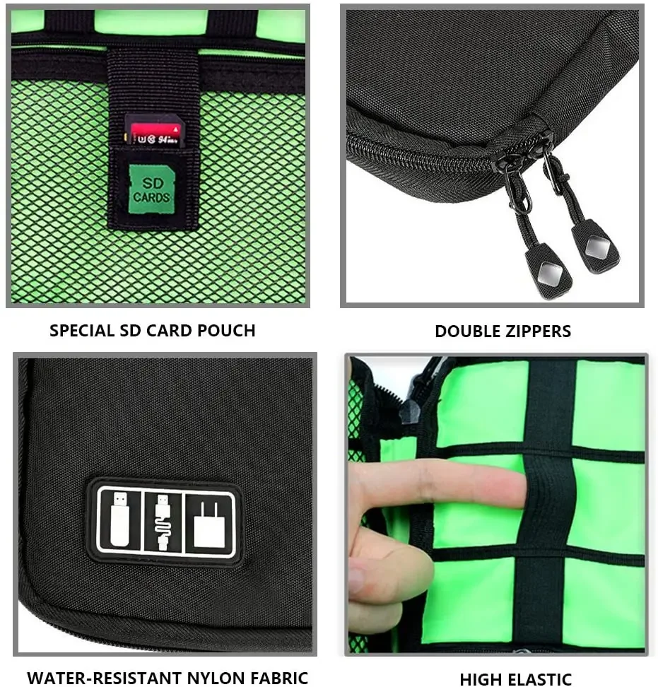 Cable Organizer Storage Bags S - Travel Accessories Kit 评论和价格