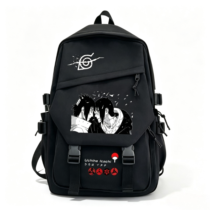 NARUTO Cartoon Backpack Two-di - Travel Accessories For Japan 评论和价格