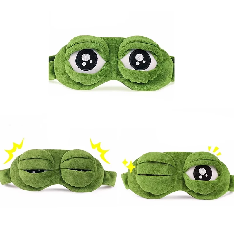 Frog Shaped Eye Mask Party Gam - Travel Accessories Cute 评论和价格