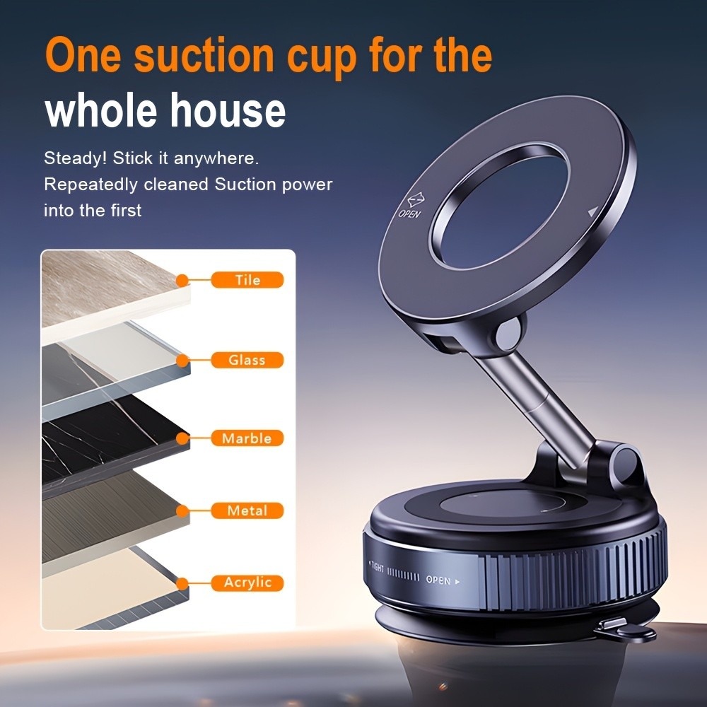 Suction Cup Magnetic Phone Hol - Travel Accessories Online 评论和价格
